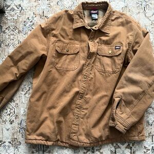 Dickies Brown Button-Up Jacket